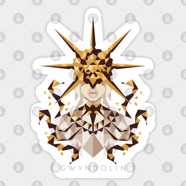 Dark Sun Gwyndolin Sticker by nahamut